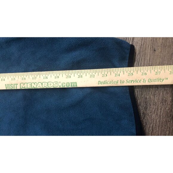 Patagonia Mens Small Blue Synchilla Pullover Jacket Lake Forest Lacrosse - Picture 5 of 5